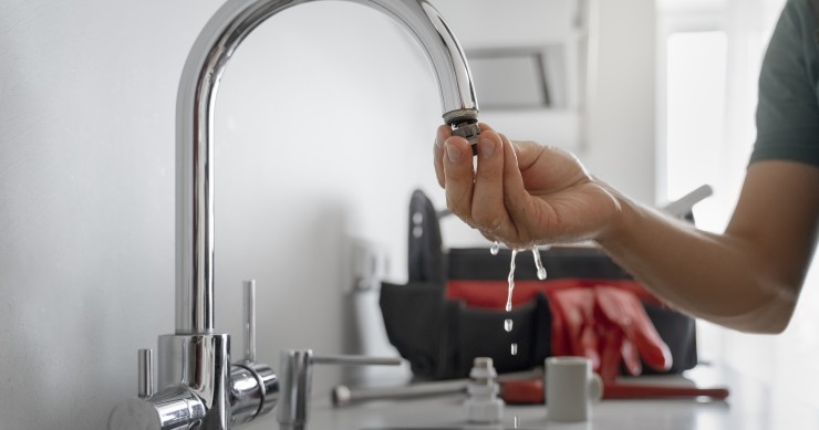 pulire filtro rubinetto 