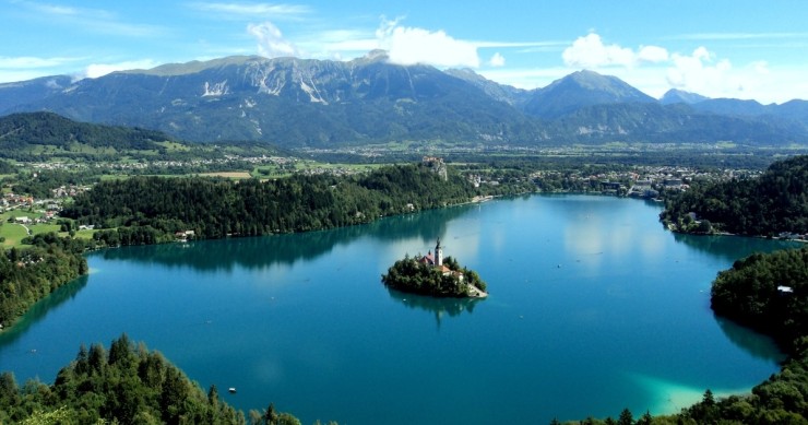 isola di bled in slovenia