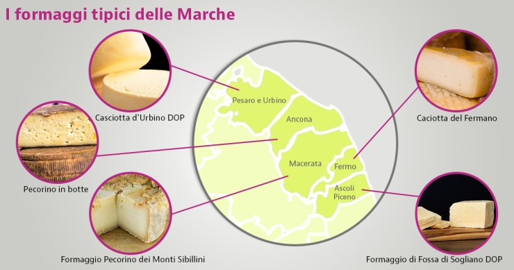 formaggi tipici marchigiani