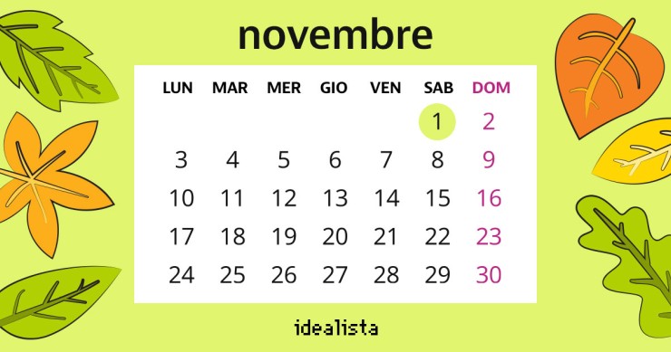 calendario novembre 2025