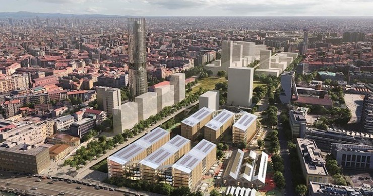 Milan olympics village