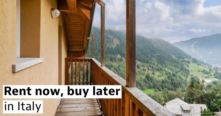 Rent to buy Italy