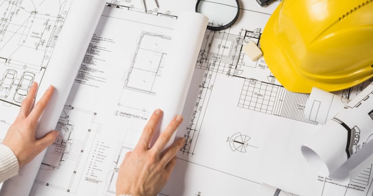 Architetto apre il progetto 