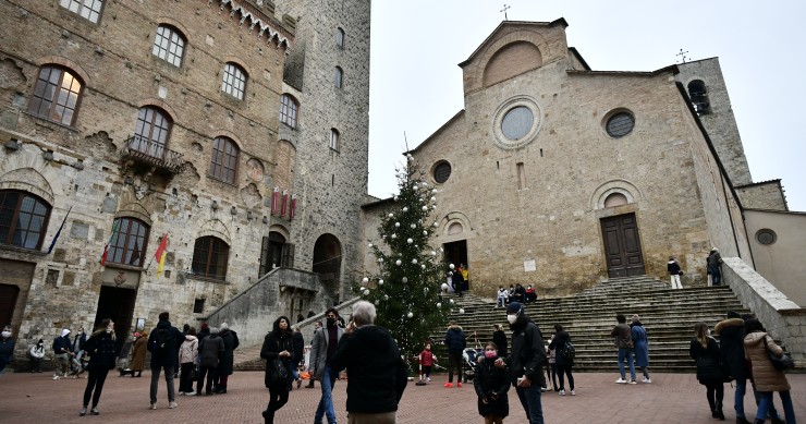 San Gimignano a Natale 