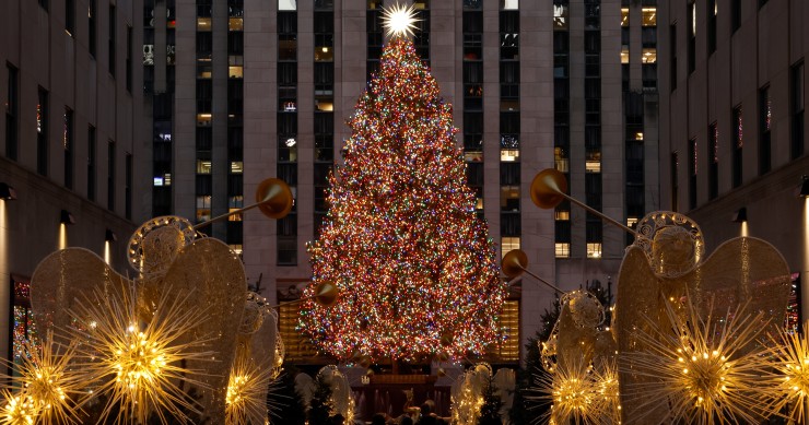 prime luci di natale