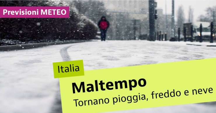 maltempo italia