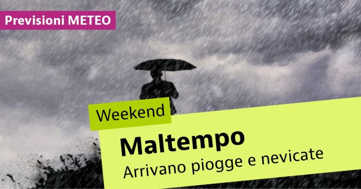 maltempo weekend