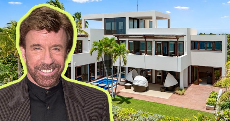 L'ex casa di Chuck Norris nei Caraibi