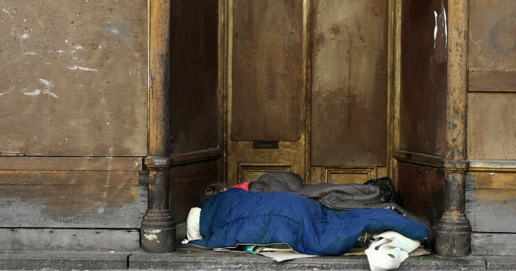 Crescono i senzatetto