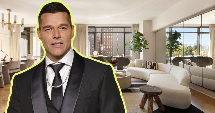 El lujoso apartamento de Ricky Martin en Nueva York
