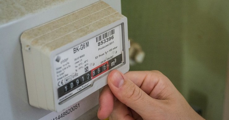 Un contatore del gas