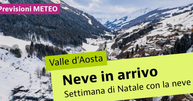 neve in valle d'aosta
