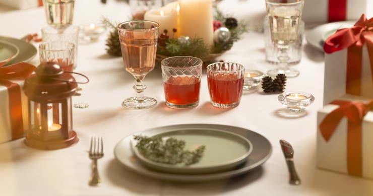 come apparecchiare la tavola per Capodanno