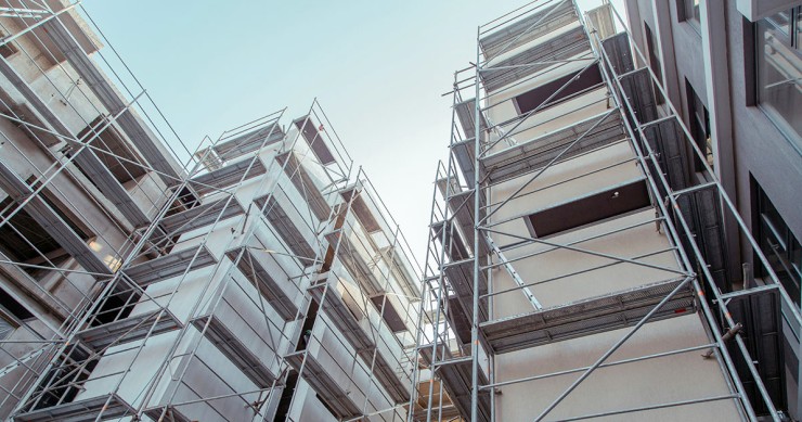 Ponteggi in condominio