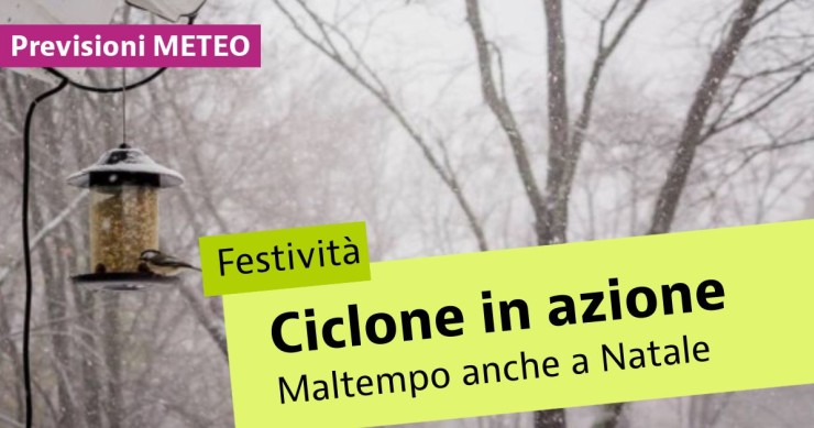 meteo settimana natale