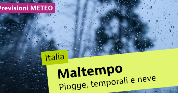 Maltempo in settimana