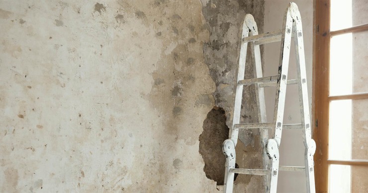 Infiltrazioni d'acqua in cantina