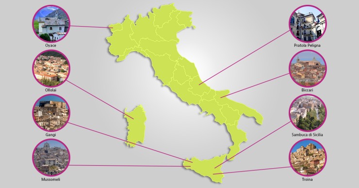 Top 1-euro houses Italy 2026