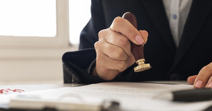 Rogito e sigillo notarile