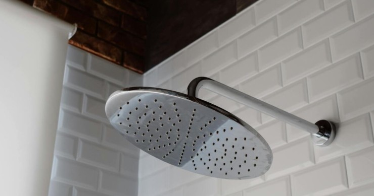 soffione doccia senza acqua