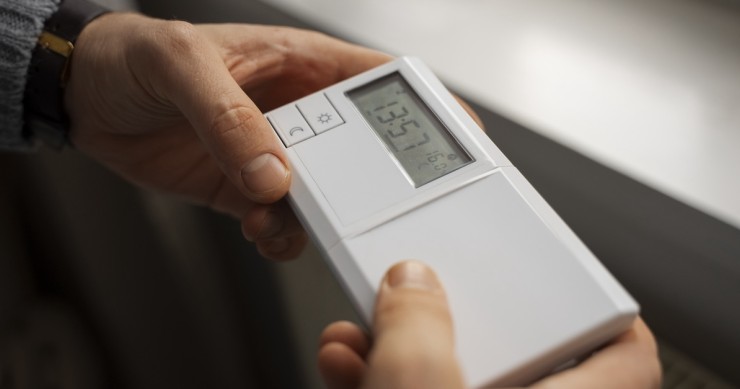 termostato in casa