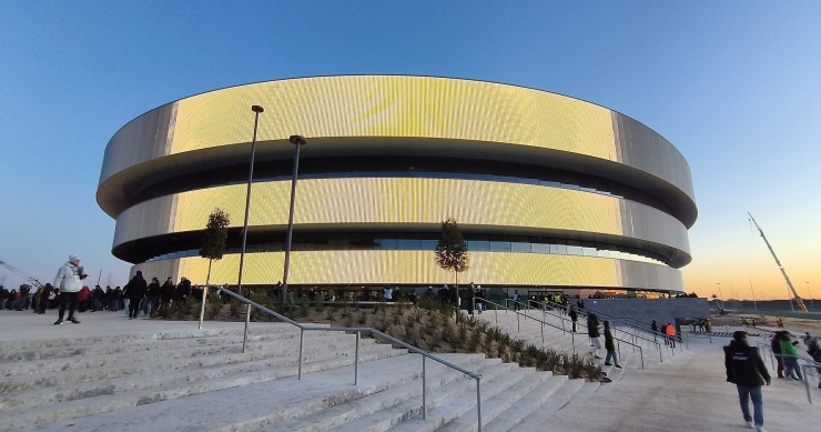 La Milano Santagiulia Ice Hockey Arena es la única gran sede permanente construida específicamente para los JJOO de Invierno de Milán-Cortina 2026.