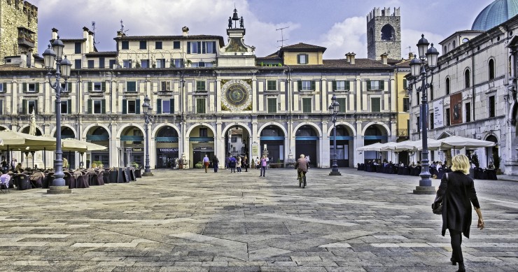 itinerario a piedi brescia