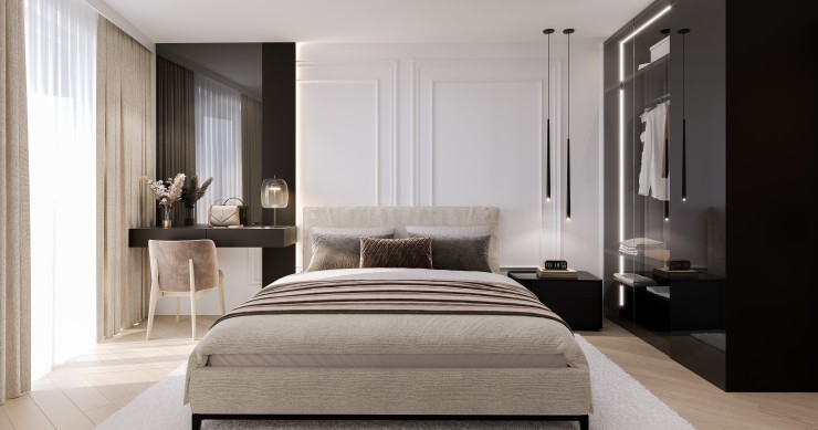 camere da letto lusso moderne