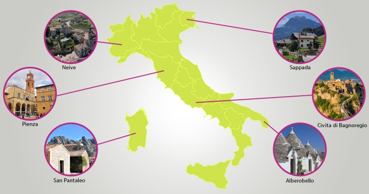 Most beautiful Italian villages