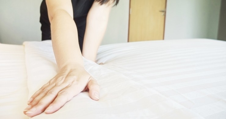 lenzuola ruvide al tatto