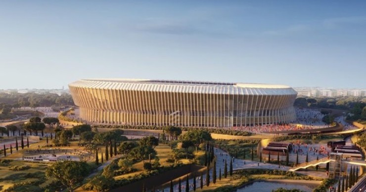 Nuovo stadio della Roma Pietralata