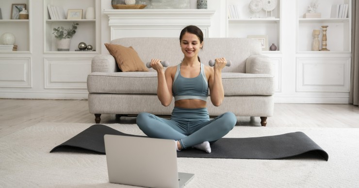 Angolo palestra in casa