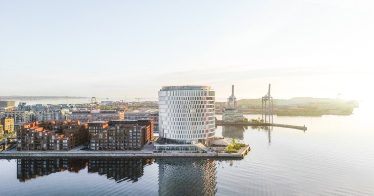 Il grattacielo Tip of Nordø si trova a Nordhavn