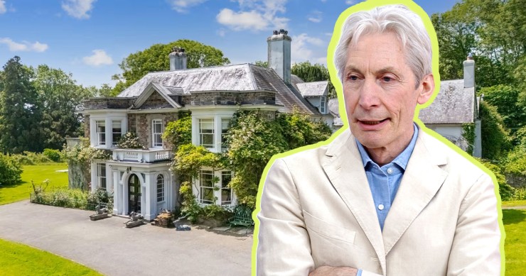 L'ex villa di Charlie Watts (Rolling Stones) nel Devon (Inghilterra)