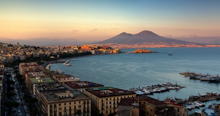 citta italiane tramonto