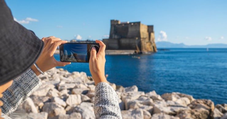 itinerario a piedi napoli