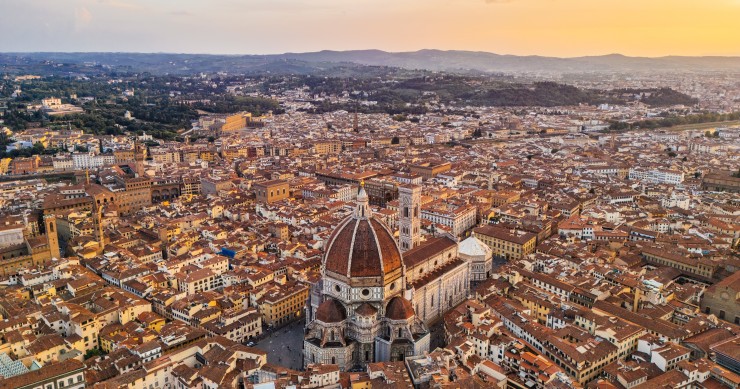 itinerario a piedi firenze