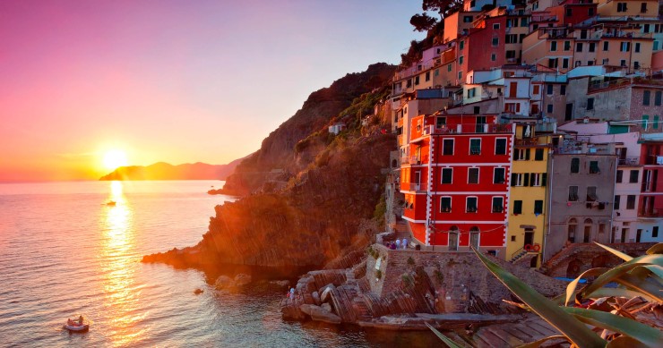 Les plus beaux couchers de soleil d'Italie