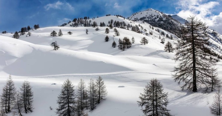Neve in montagna