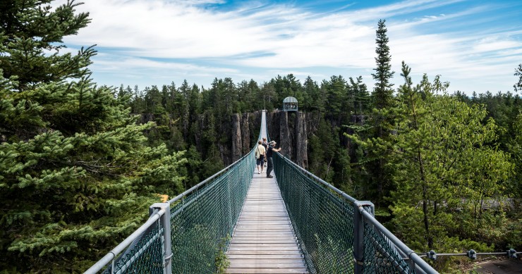 Ponte sospeso Val di rabbi