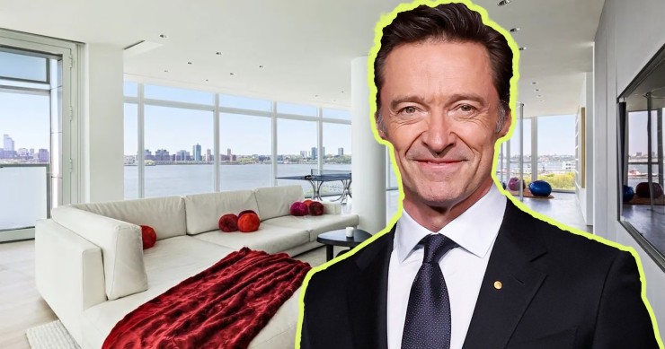 L'appartamento triplex di Hugh Jackman a New York