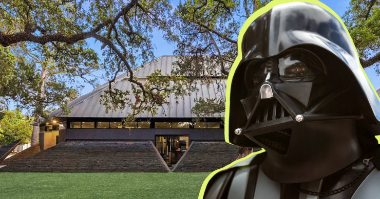 L'iconica "casa di Darth Vader" a Houston (Usa)
