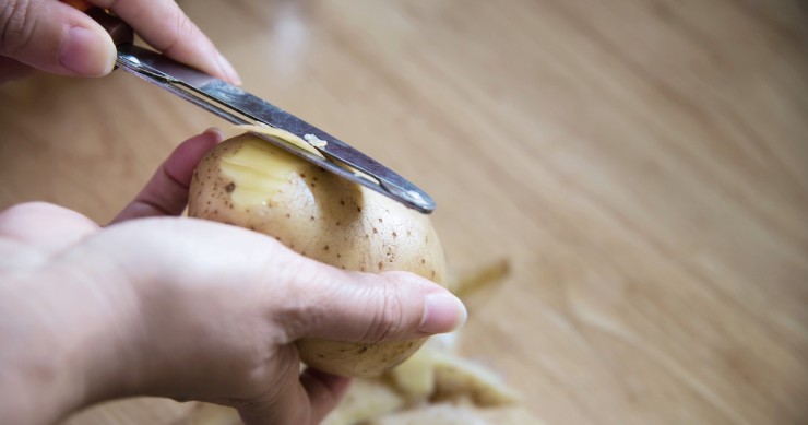 Pulire le patate