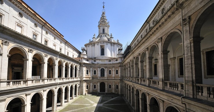 chiesa di sant'ivo alla sapienza
