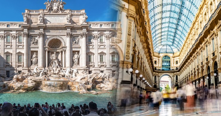 Roma e Milano