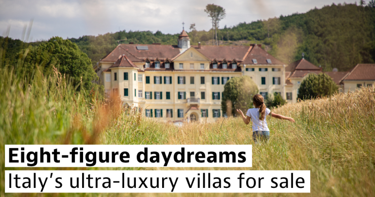 Super luxury villas for sale in Italy
