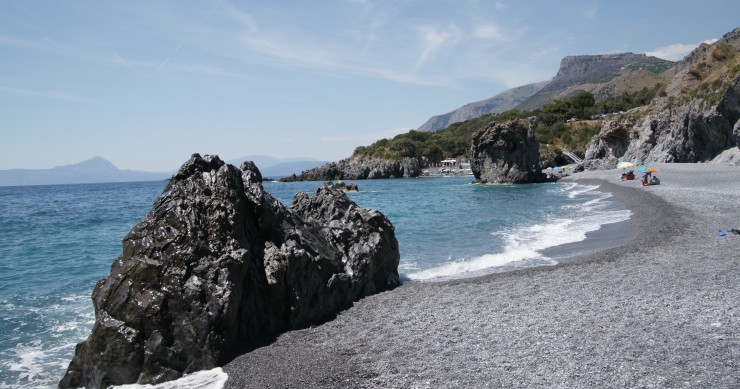 spiaggia nera maratea