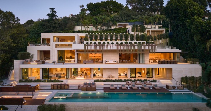 Una villa da 65 milioni di dollari a Bel-Air