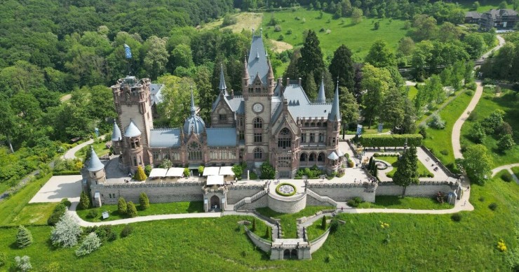 Il Castello di Drachenburg in Germania