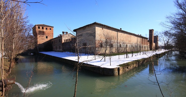 dove si trova il castello di Paderna